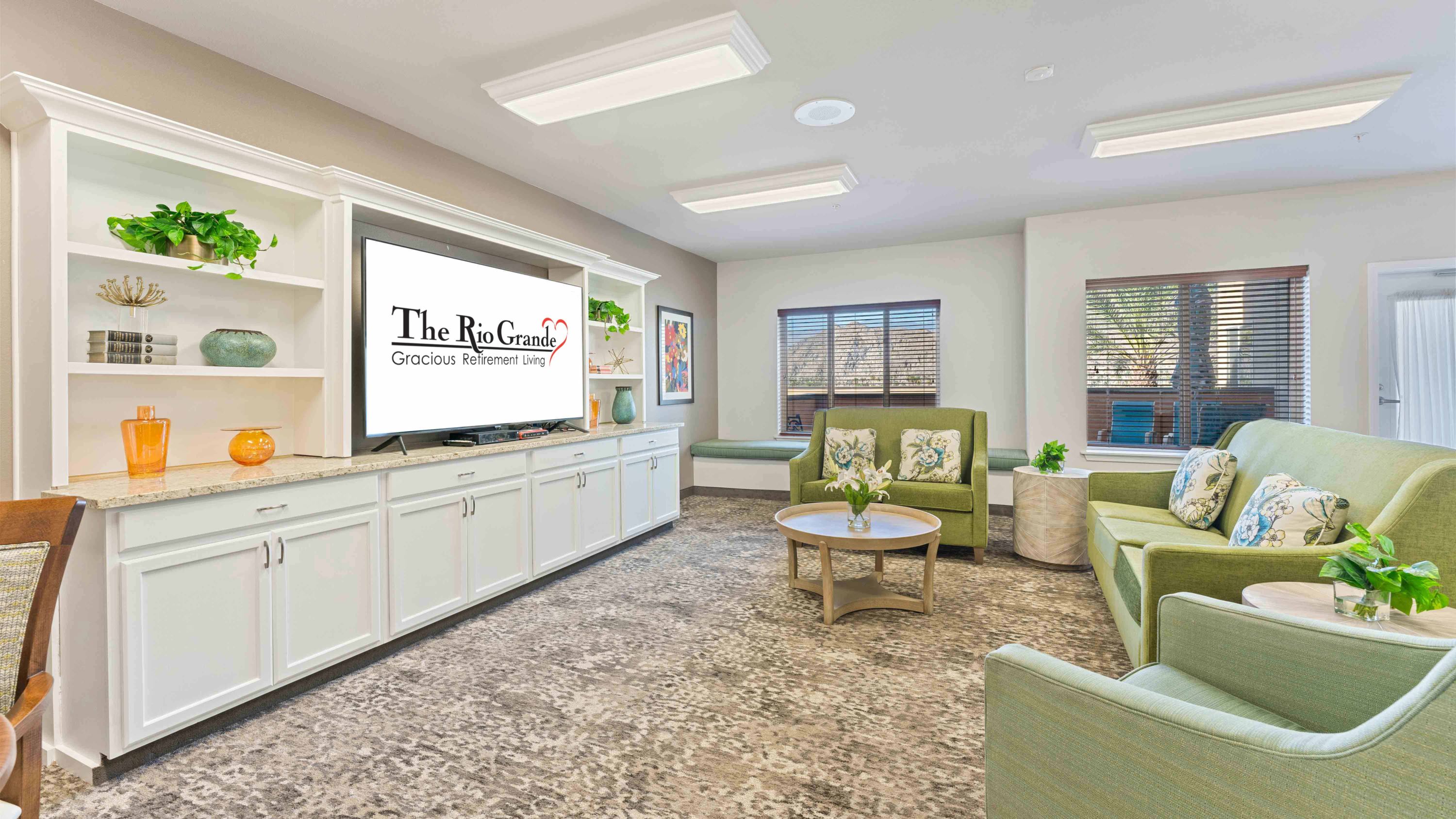 The Rio Grande TV Room