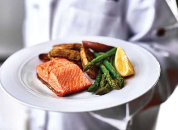 The Rio Grande salmon dish