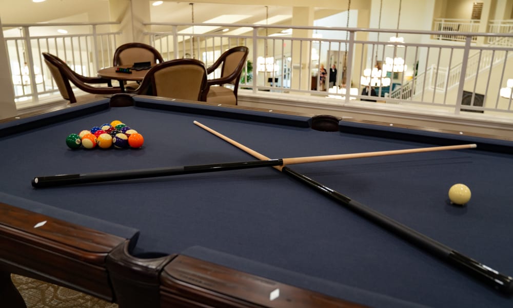 Shoot some pool at The Rio Grande