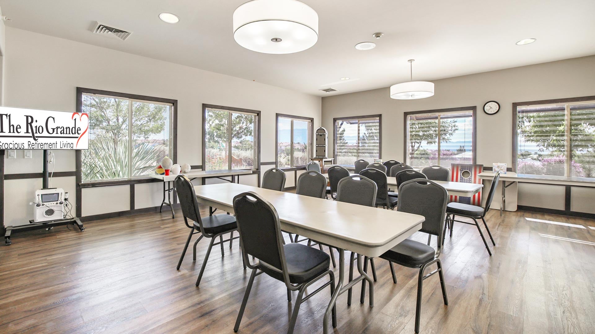 The Rio Grande activity room
