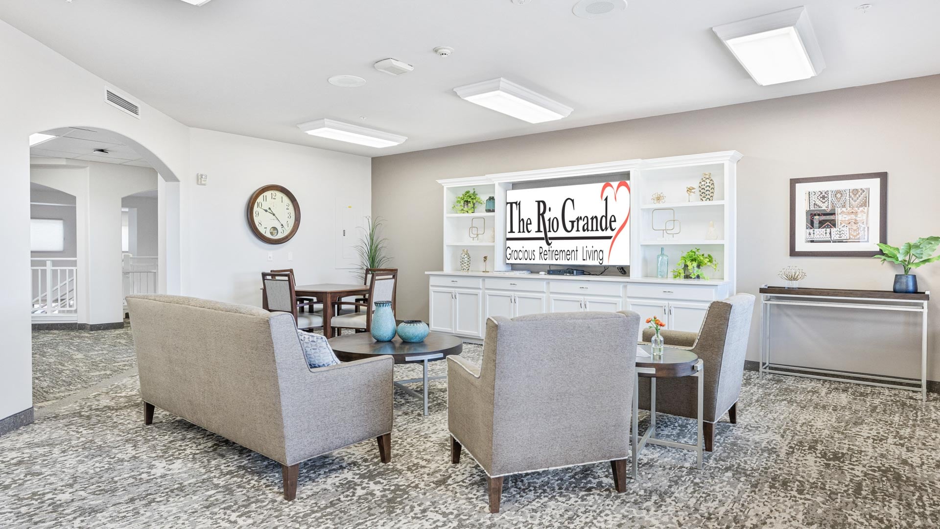 The Rio Grande TV room