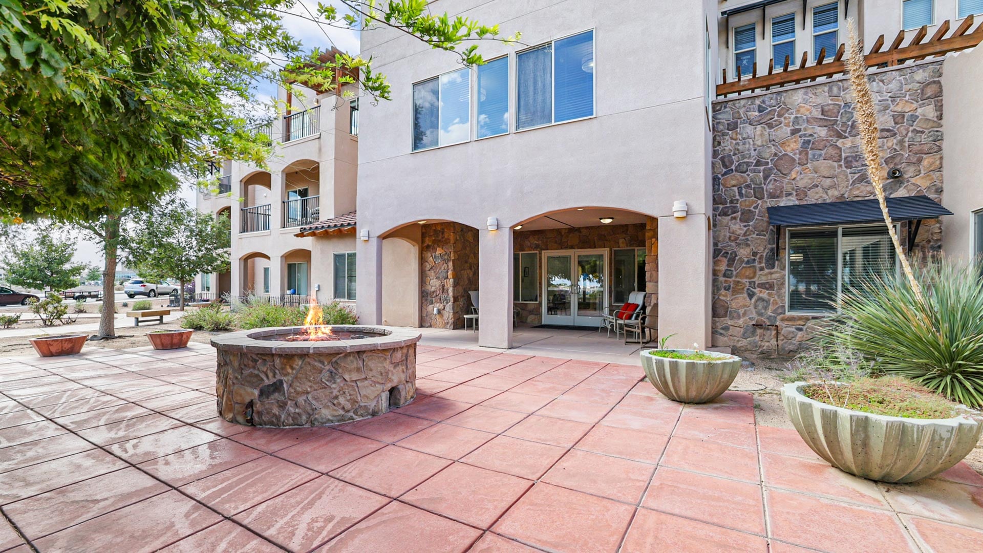 The Rio Grande patio